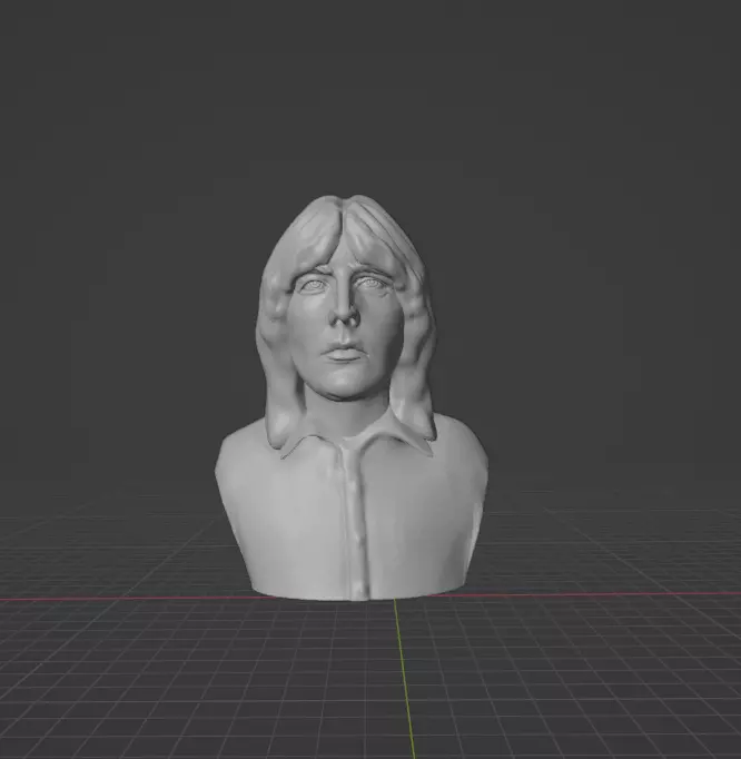 Gram Parsons 3D print model_0