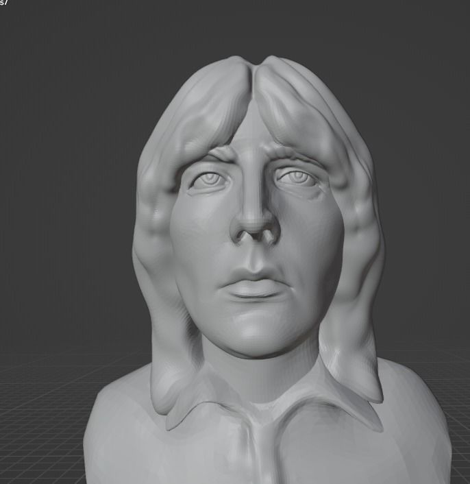 Gram Parsons 3D print model_2