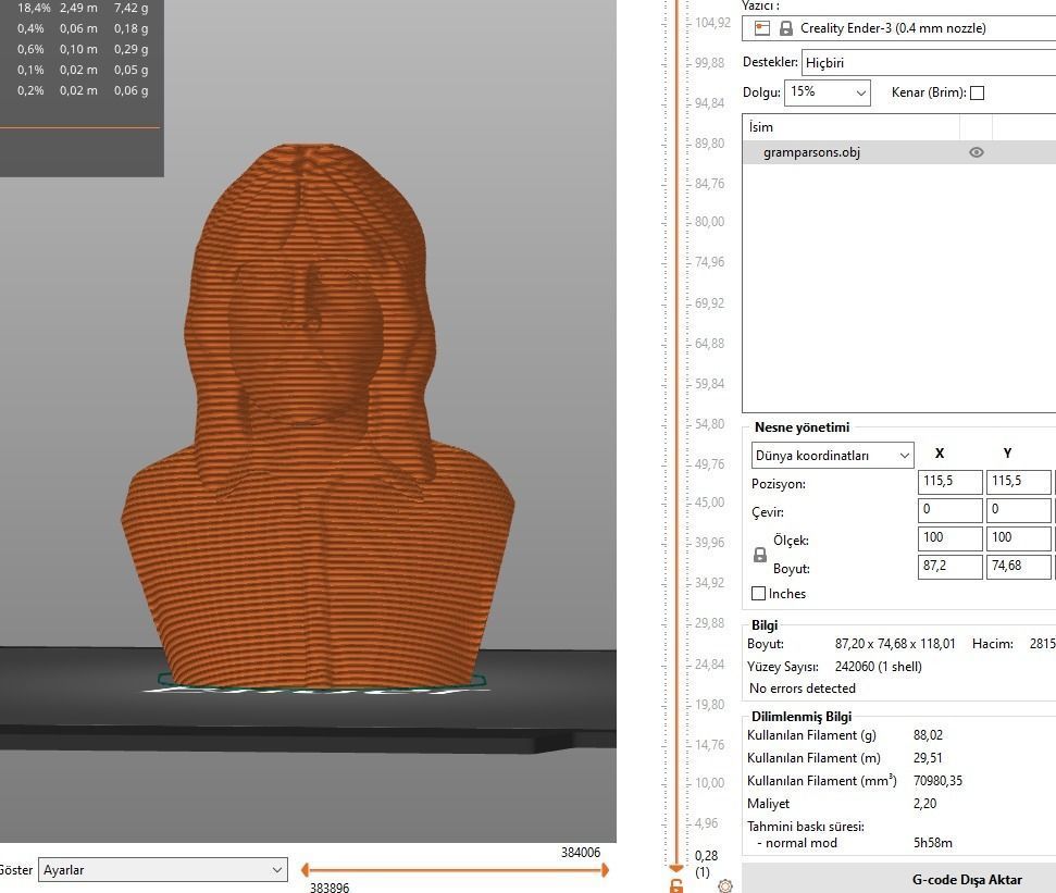 Gram Parsons 3D print model_12