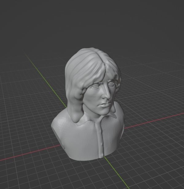 Gram Parsons 3D print model_7