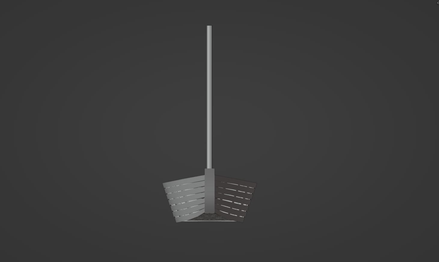 Simple Boat Low-poly 3D model_4