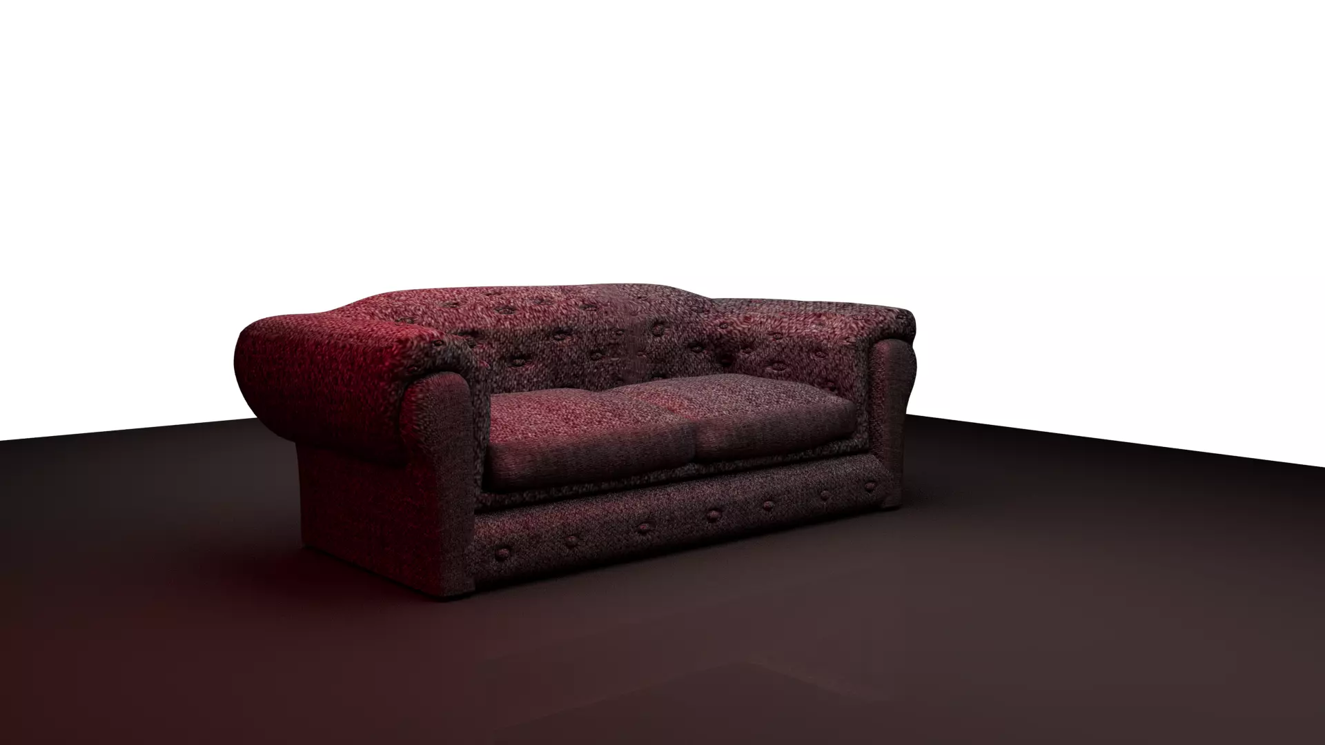 Old Sofa 3D model_0