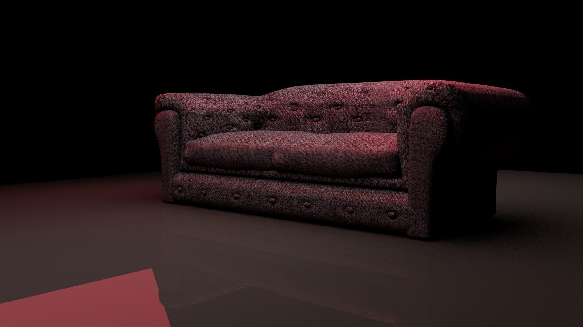 Old Sofa 3D model_1
