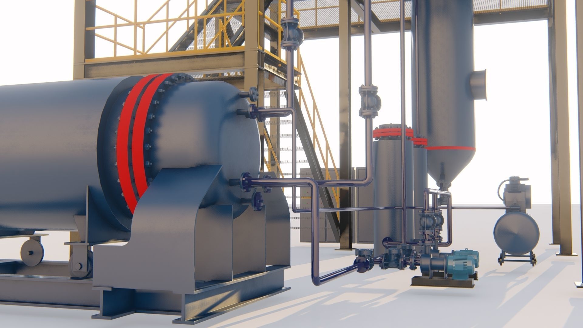 Gold mining disorption  3D model_5