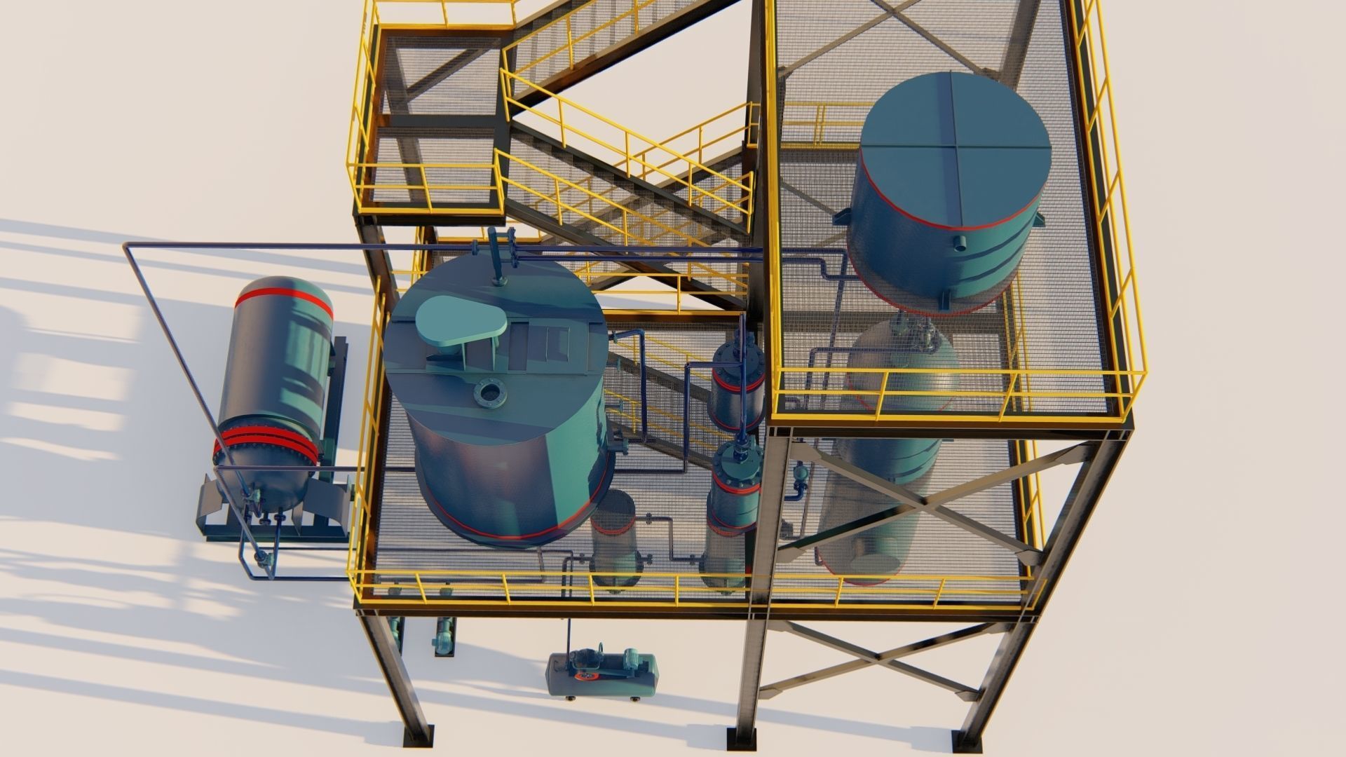 Gold mining disorption  3D model_1