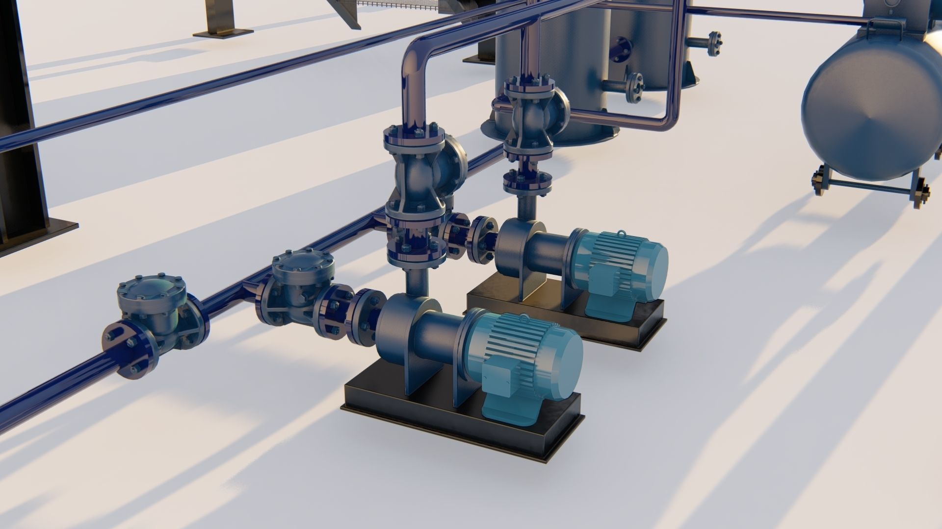 Gold mining disorption  3D model_4