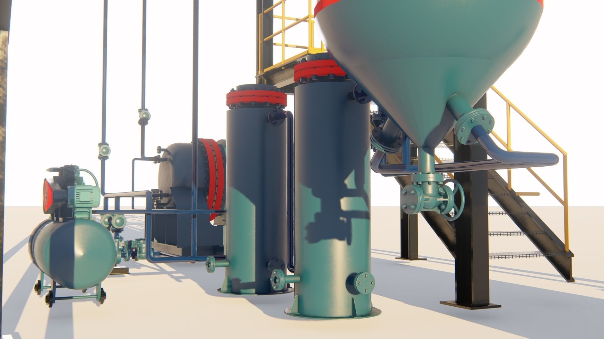 Gold mining disorption  3D model_6