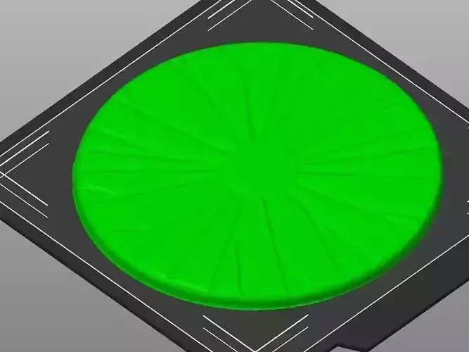 mole scanning bed 3D print model