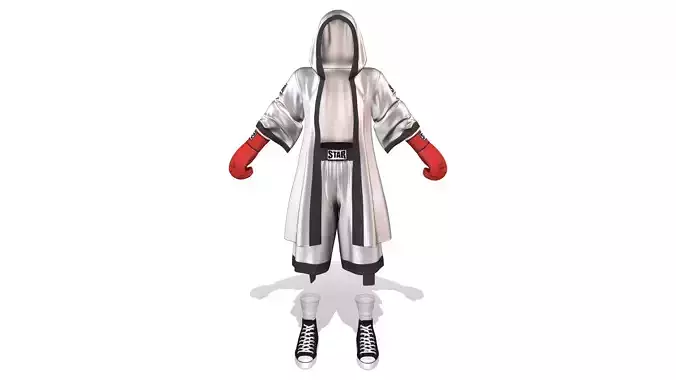Female Full Boxing Costume Uniform Wear