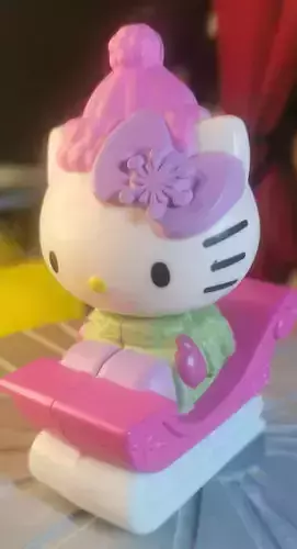 hello kitty sled 3D print model