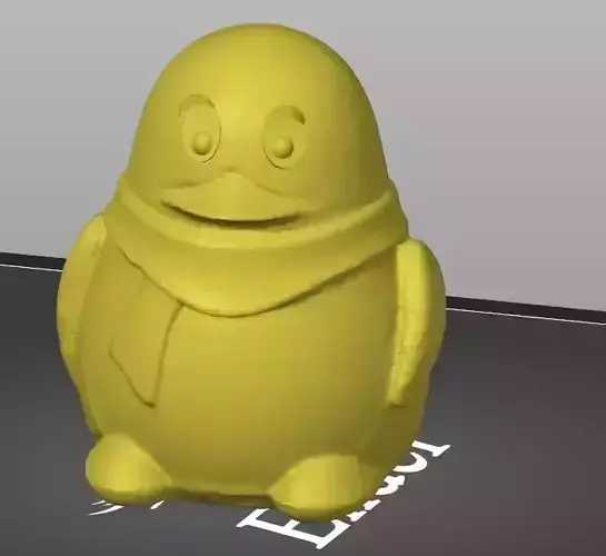 penguin 3D print model