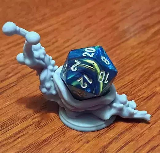 Snail D20 holder Die Charging Station