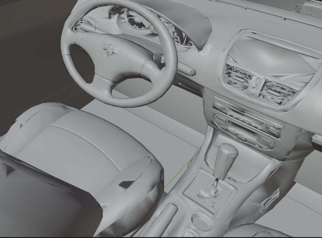 XUV700 Low-poly 3D model_25