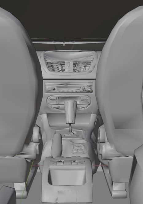 XUV700 Low-poly 3D model_22