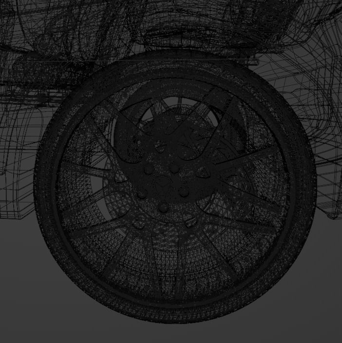 XUV700 Low-poly 3D model_13