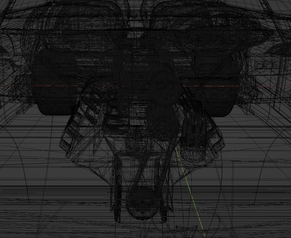 XUV700 Low-poly 3D model_14