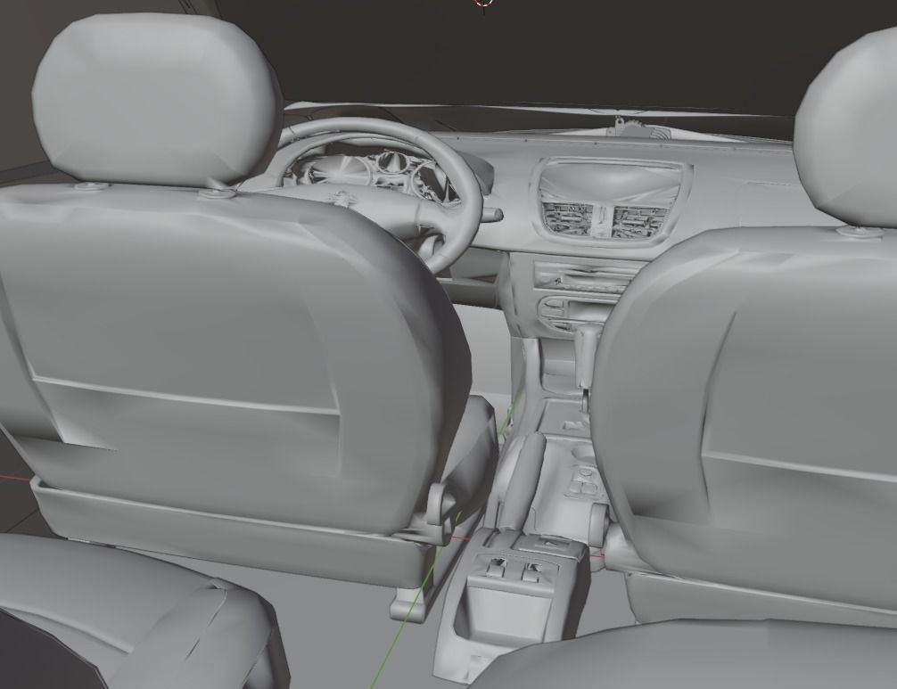 XUV700 Low-poly 3D model_24