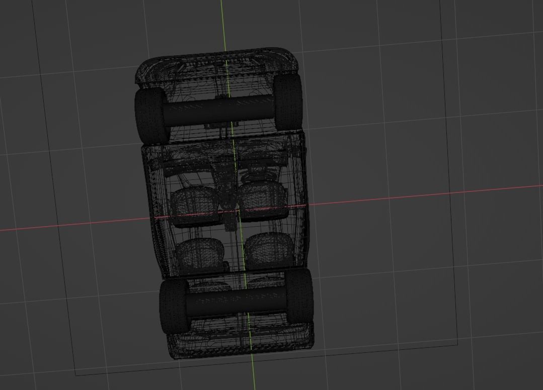 XUV700 Low-poly 3D model_11