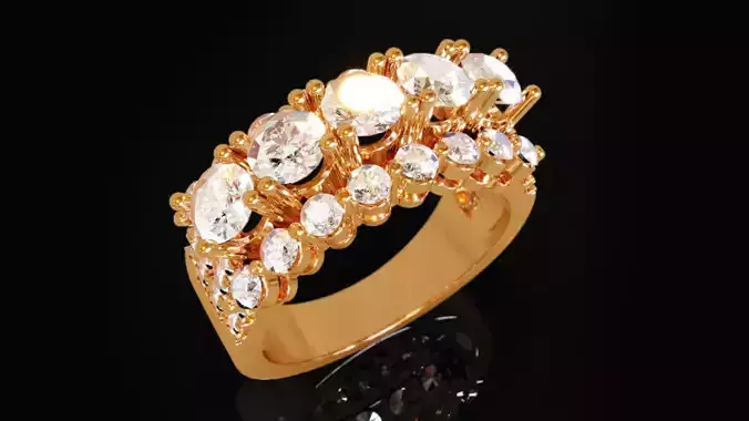 Diamond Fashion Ring 6