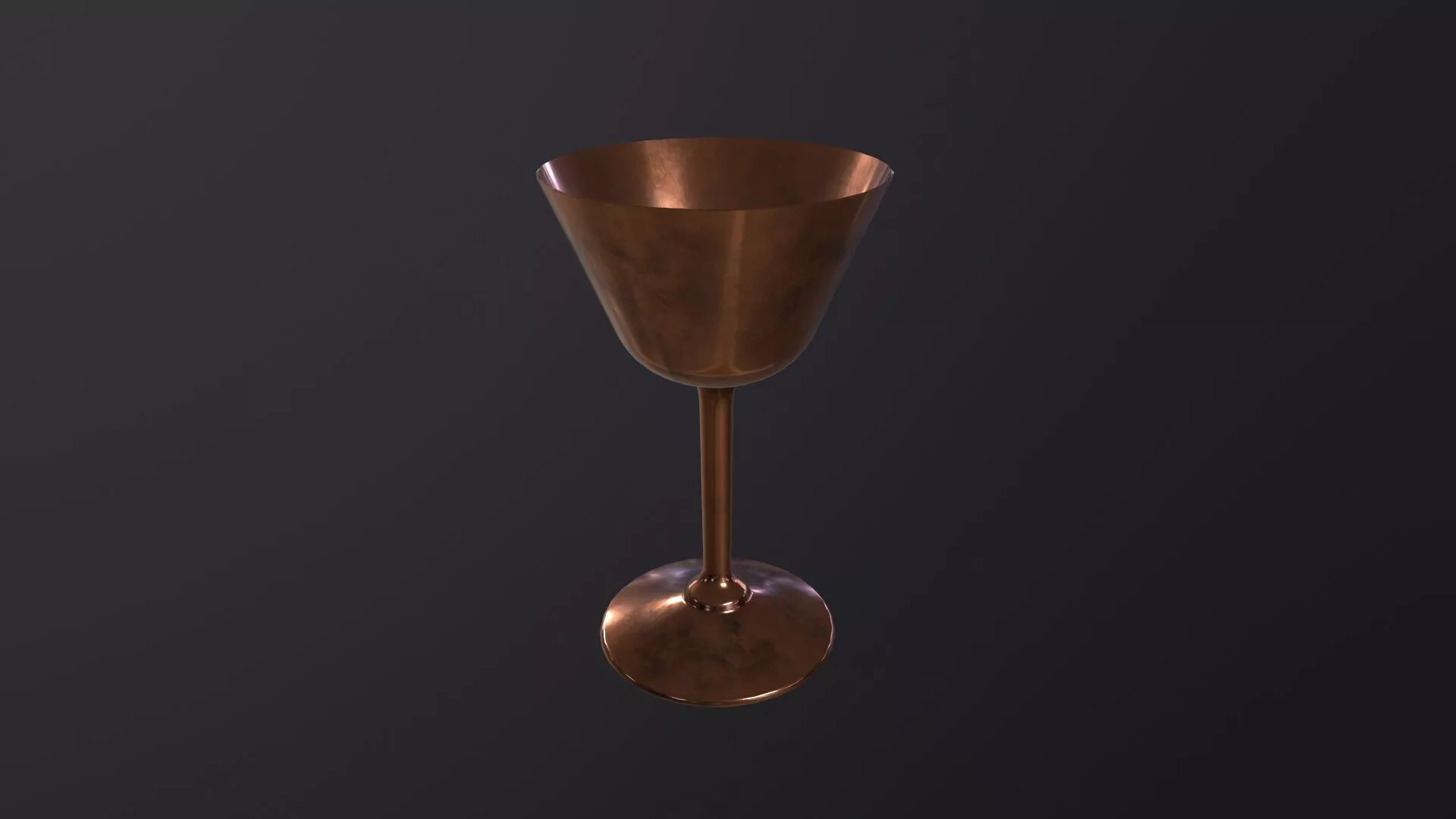 Goblet 3D Model Low-poly 3D model