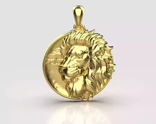 Pendant lion 157