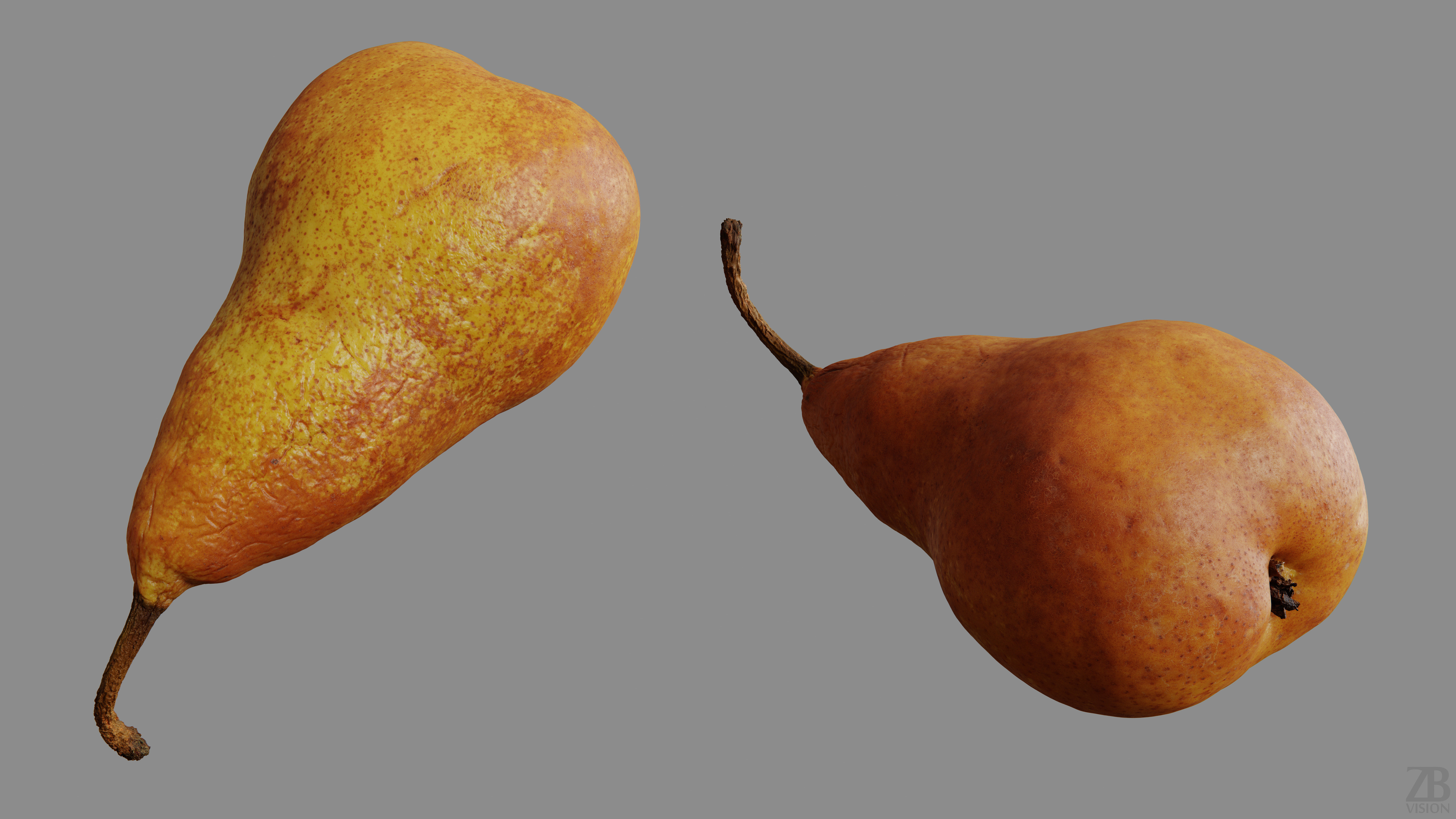 Pear 3D model_9