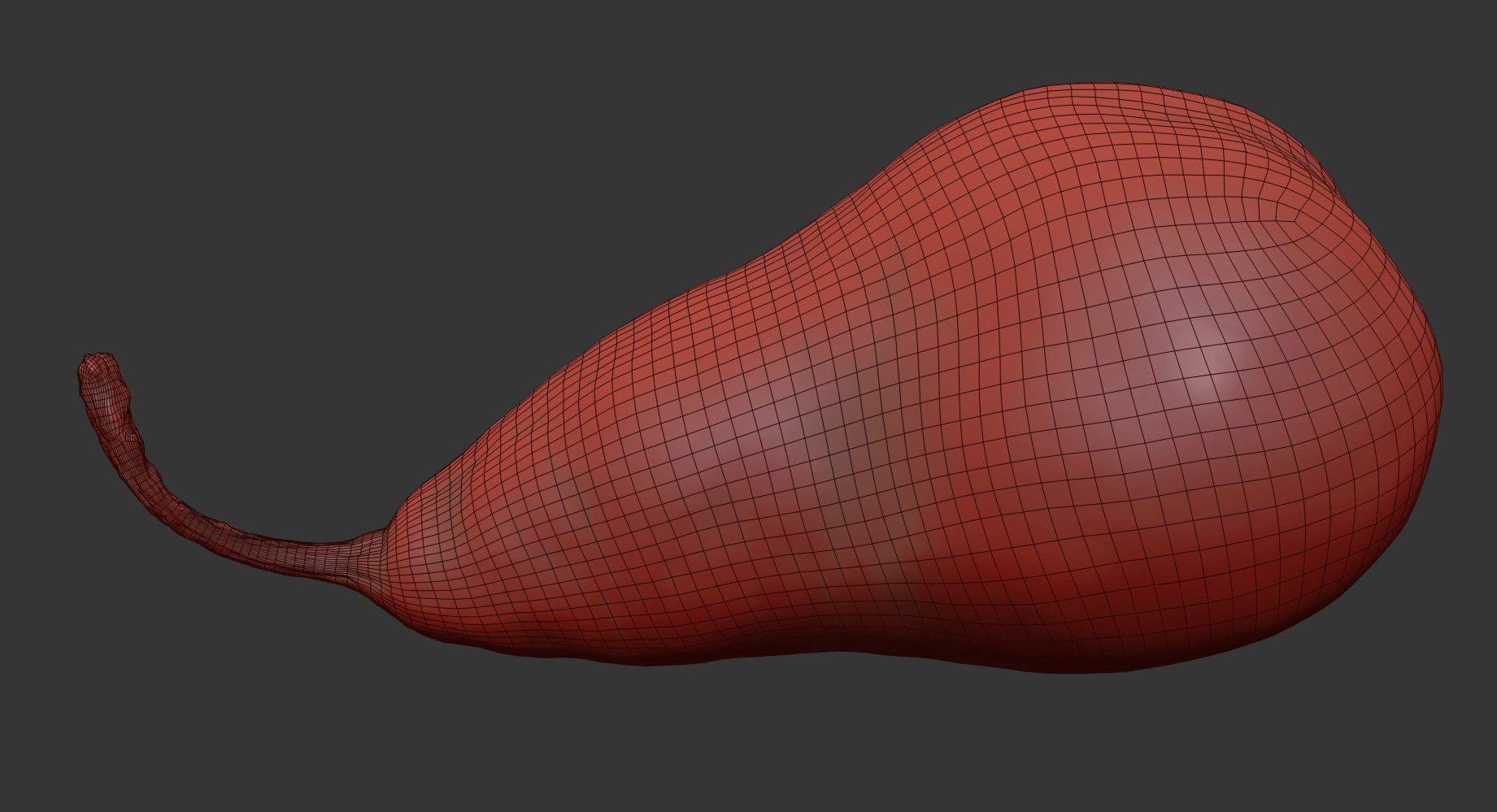 Pear 3D model_6