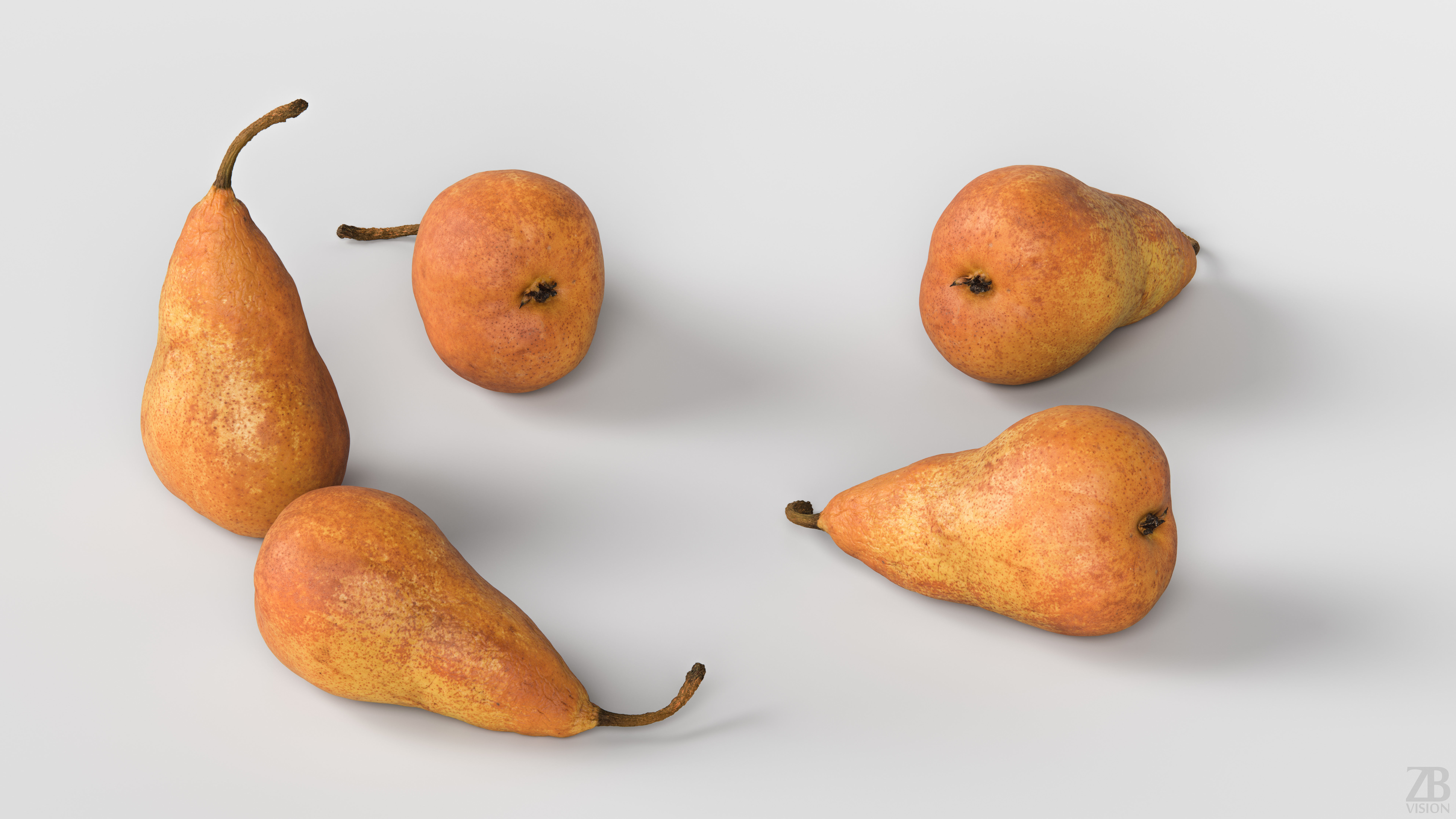Pear 3D model_2