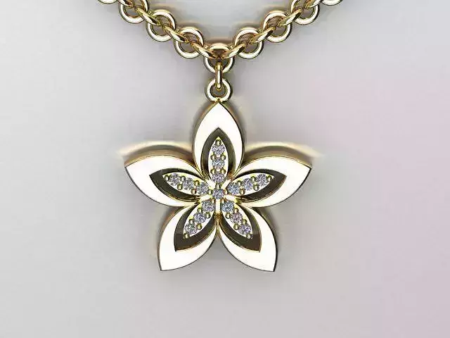 flower pendant