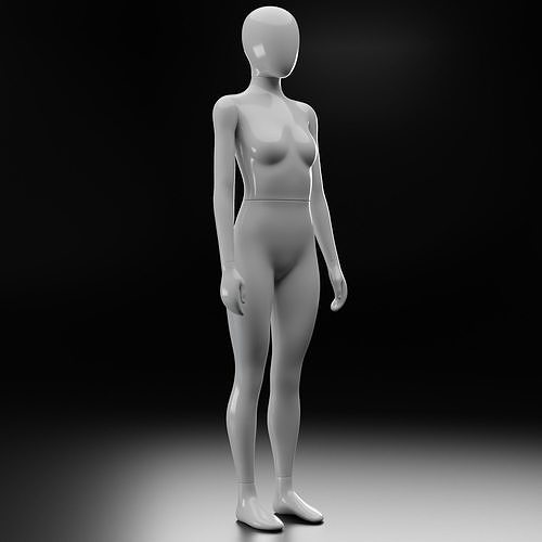 Female Mannequin 3D model