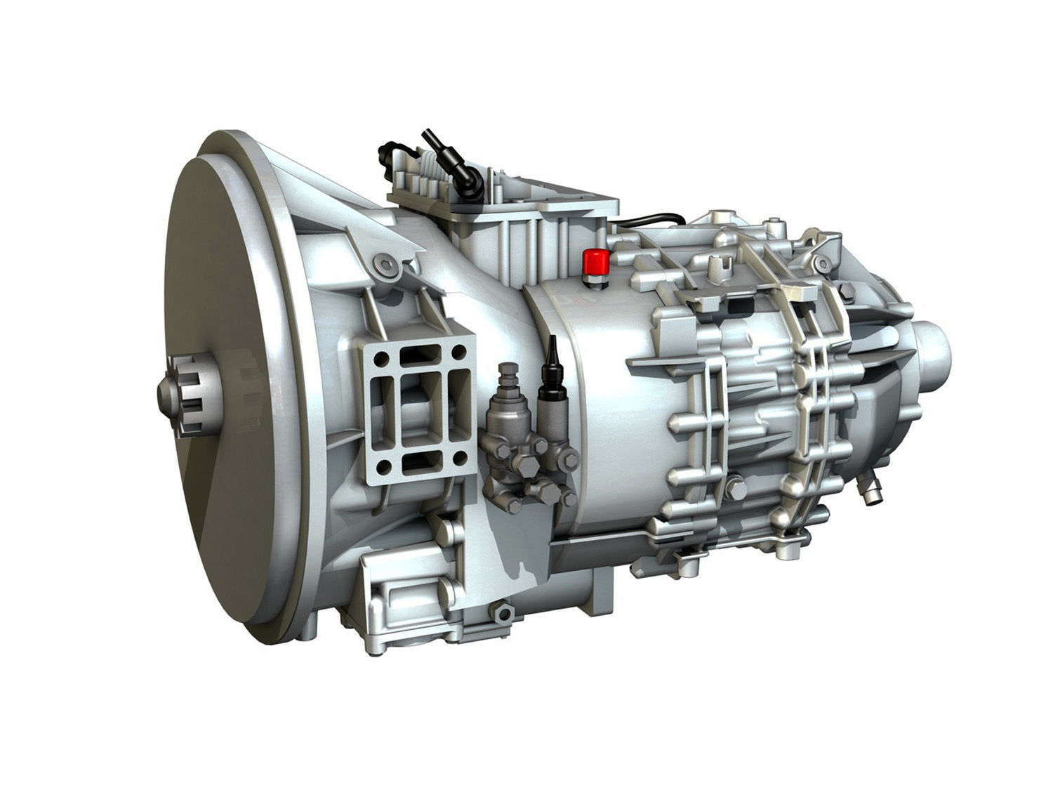 Transmission gearbox 3D model_2