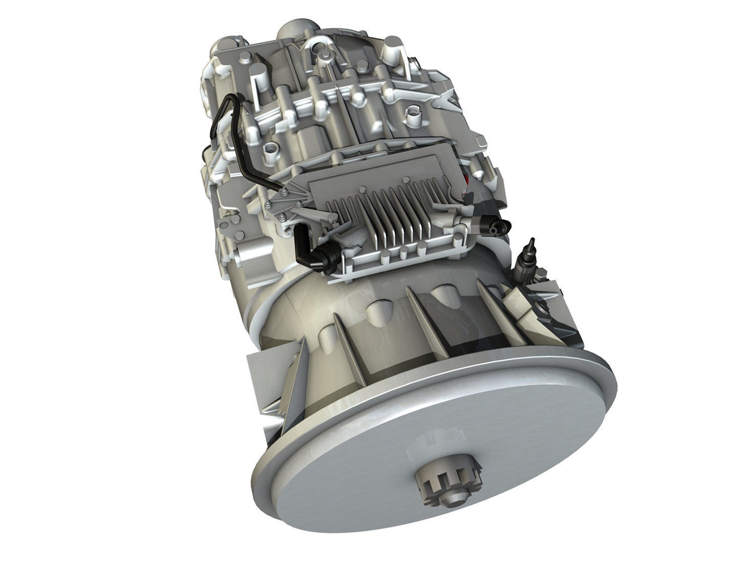 Transmission gearbox 3D model_6