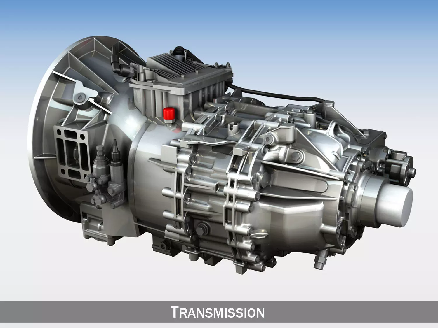 Transmission gearbox 3D model_0