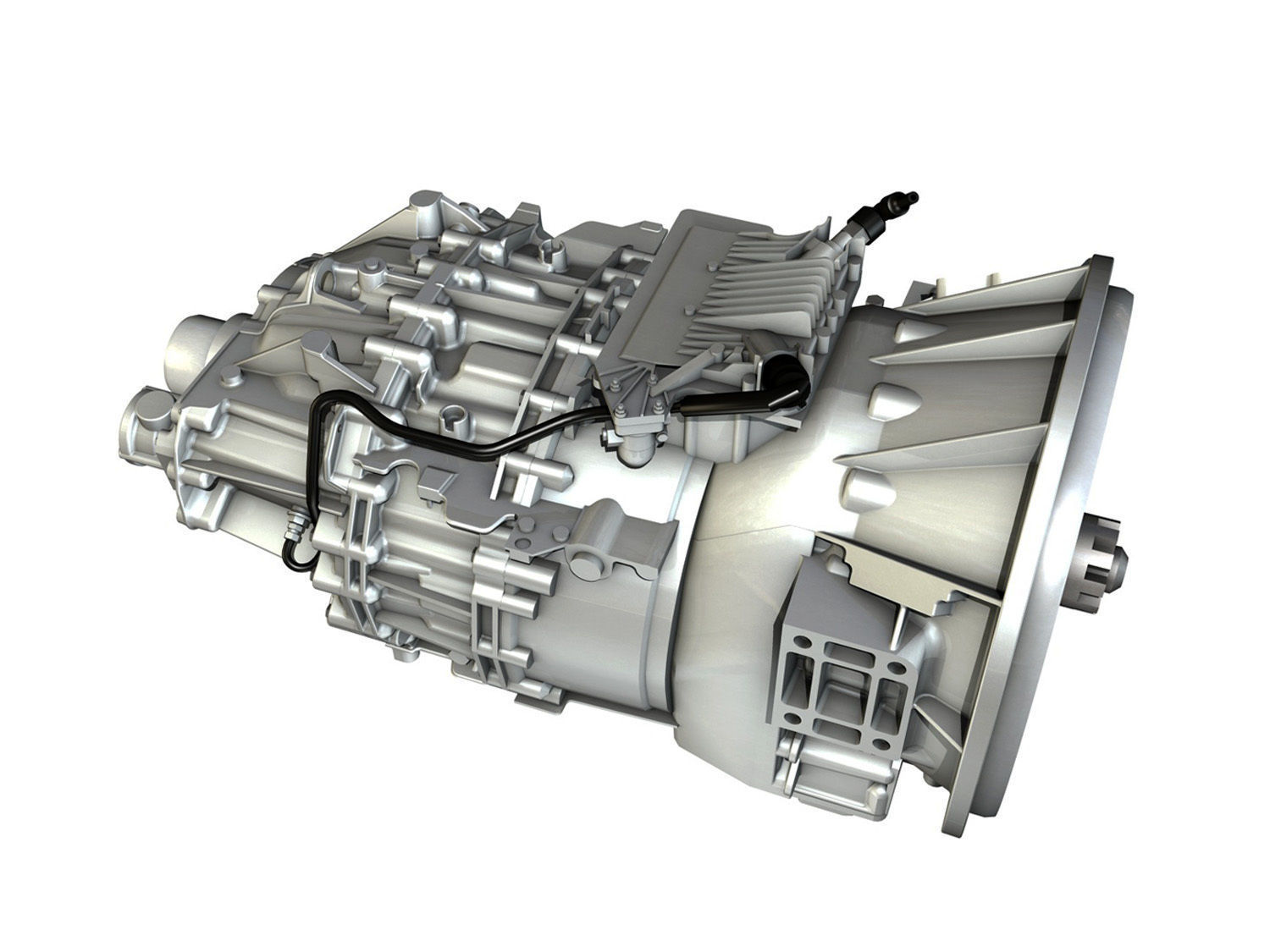 Transmission gearbox 3D model_4