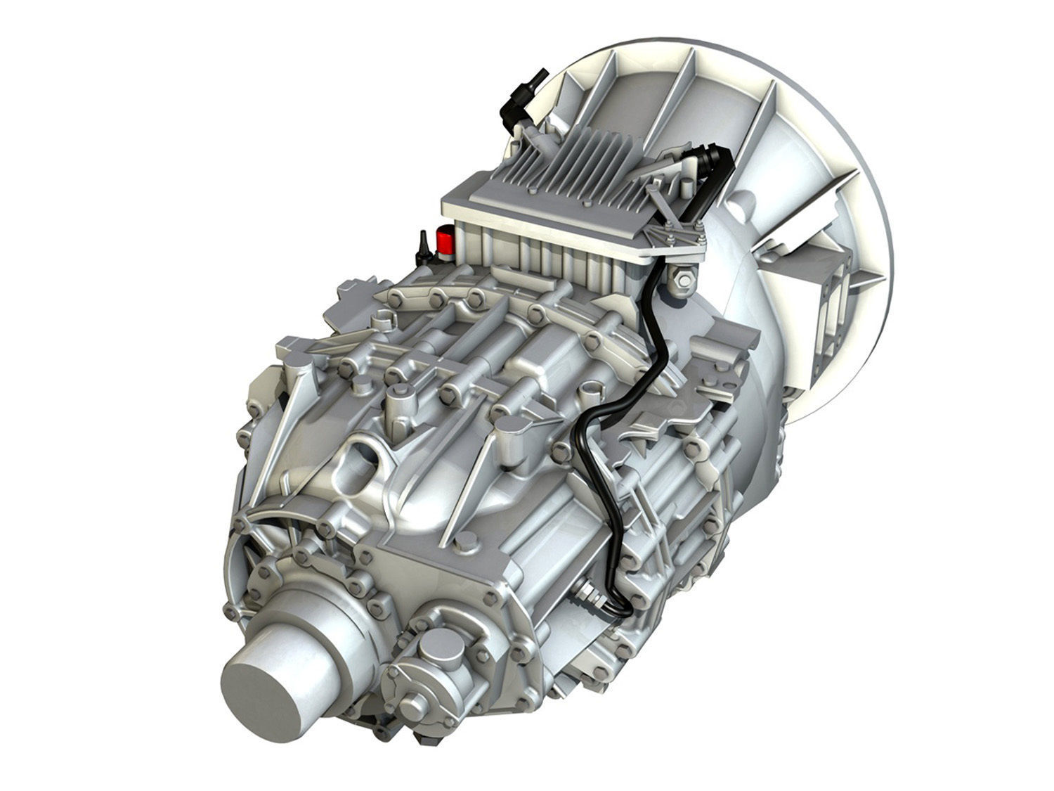 Transmission gearbox 3D model_7