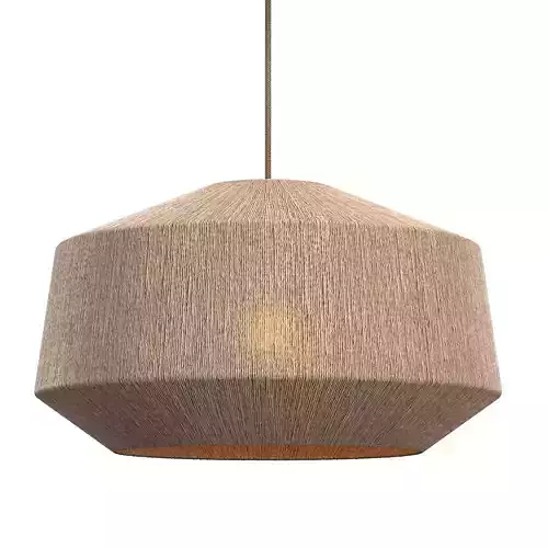 KENNA JUTE WIDE PENDANT