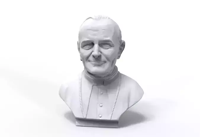 Pope John Paul Bust