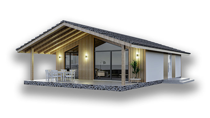 tiny house 3D model
