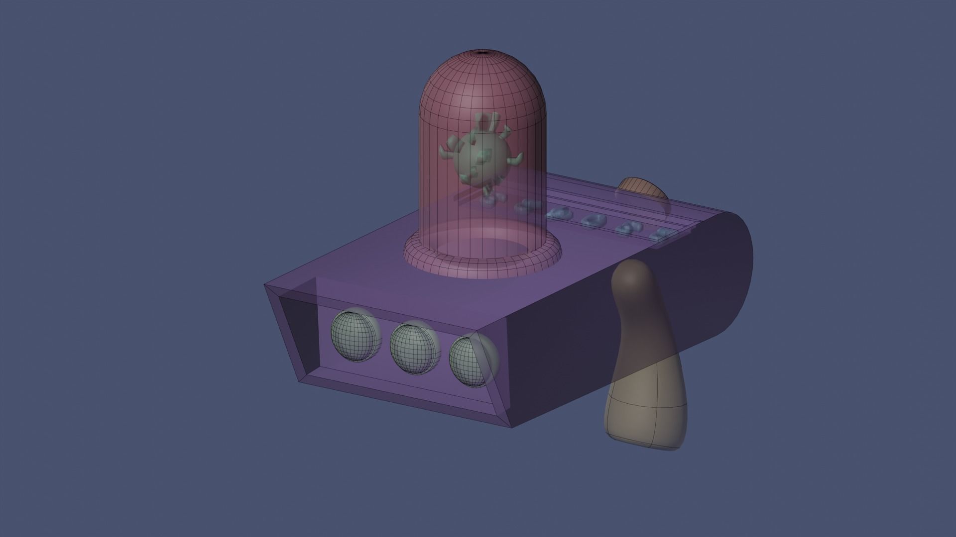 Rick Sanchez Portal Gun 3D model_5