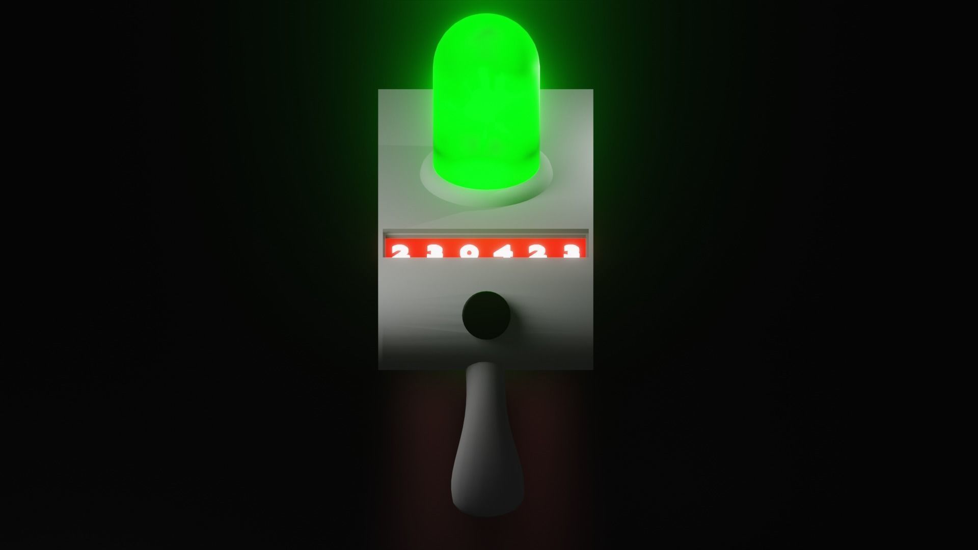 Rick Sanchez Portal Gun 3D model_2