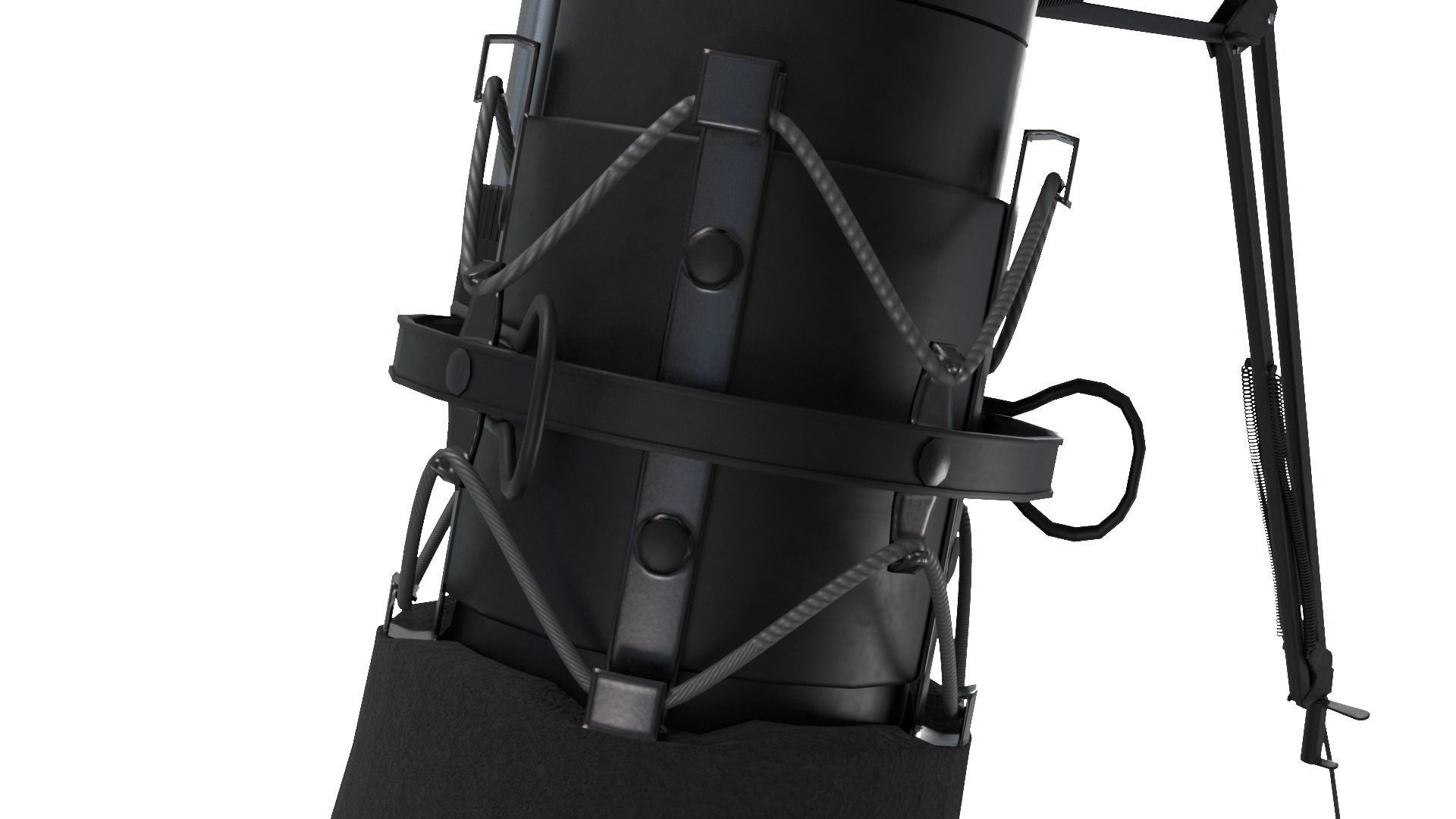 Maono AU-A04 microphone  Low-poly 3D model_5