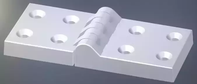 hinge multipurpose length 78 mm  3D print model