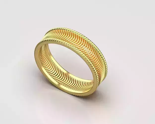 Ring with abstract 159