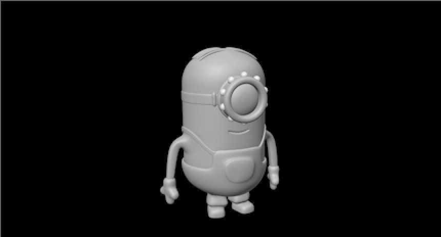 Minion  3D print model_3