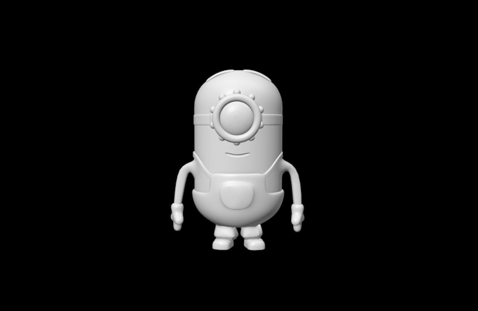 Minion  3D print model_4