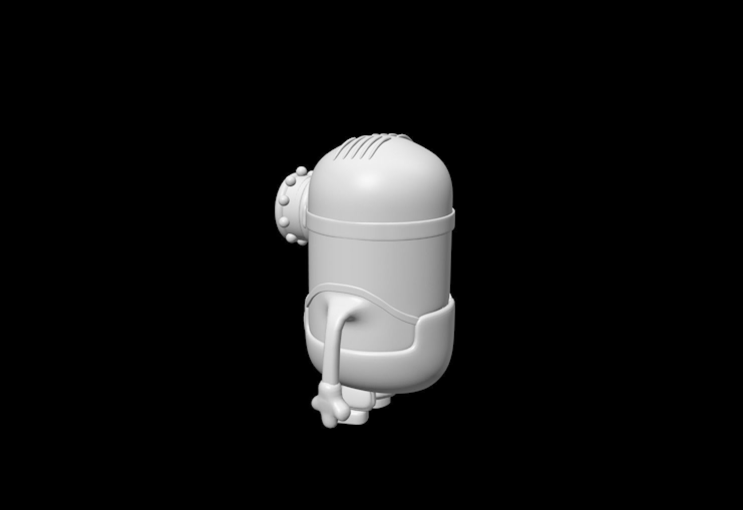 Minion  3D print model_9