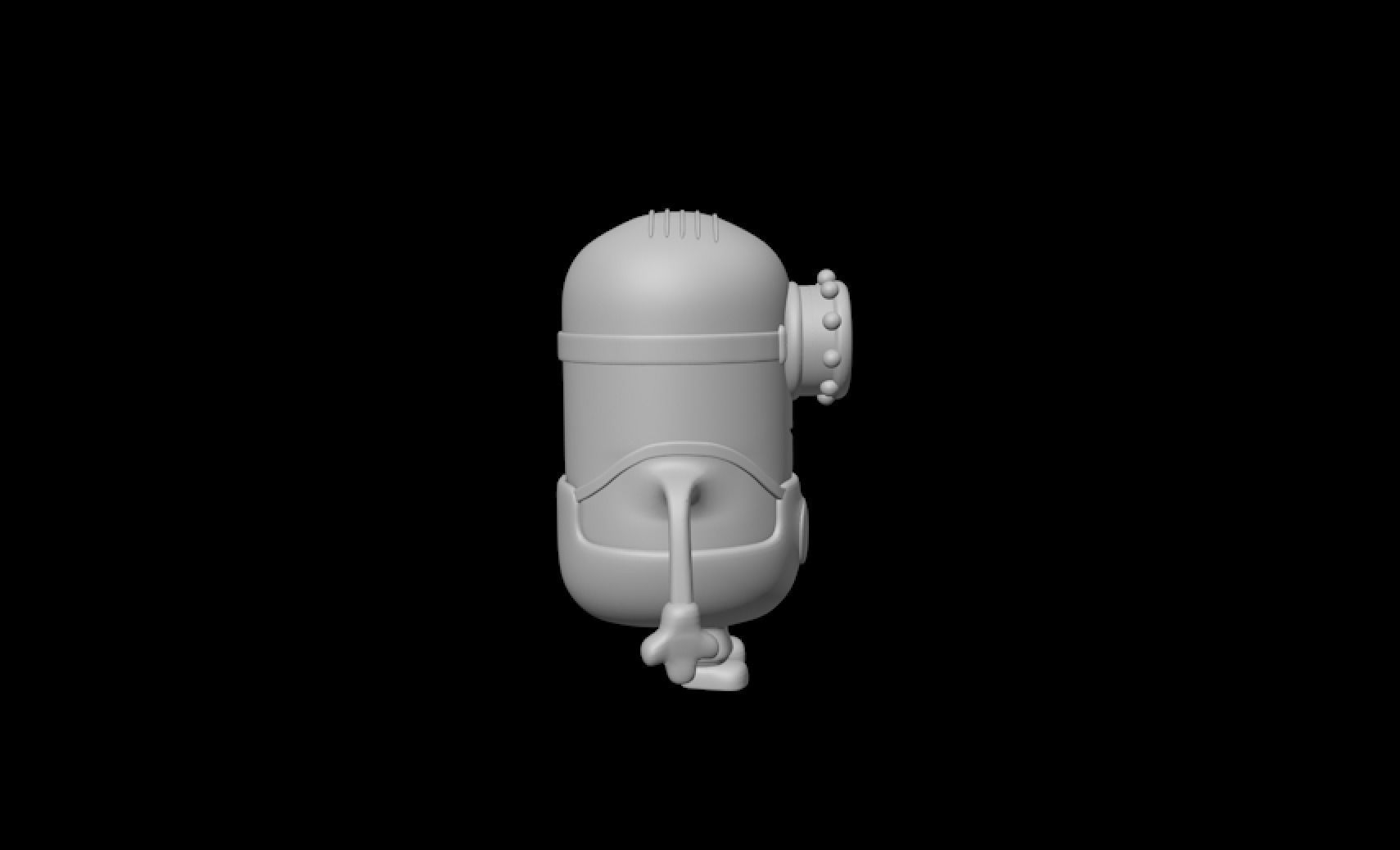 Minion  3D print model_5