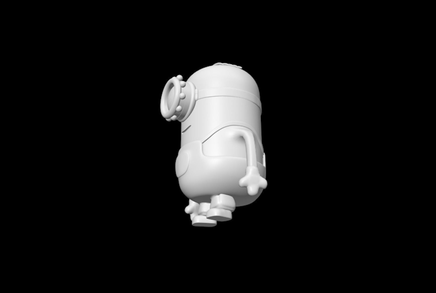 Minion  3D print model_11