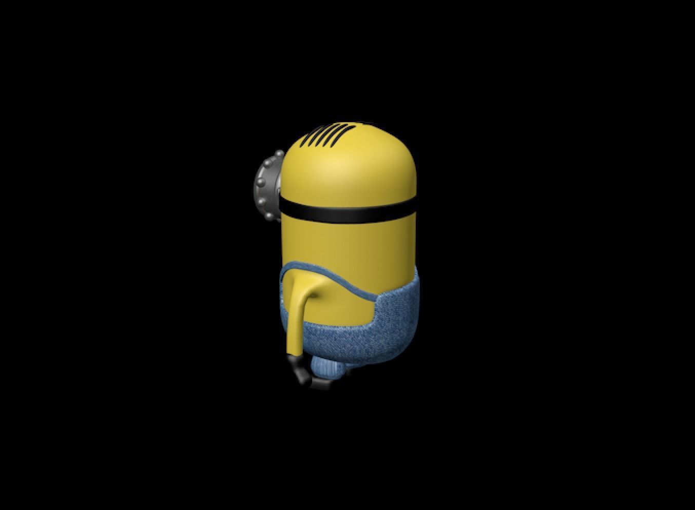 Minion  3D print model_2