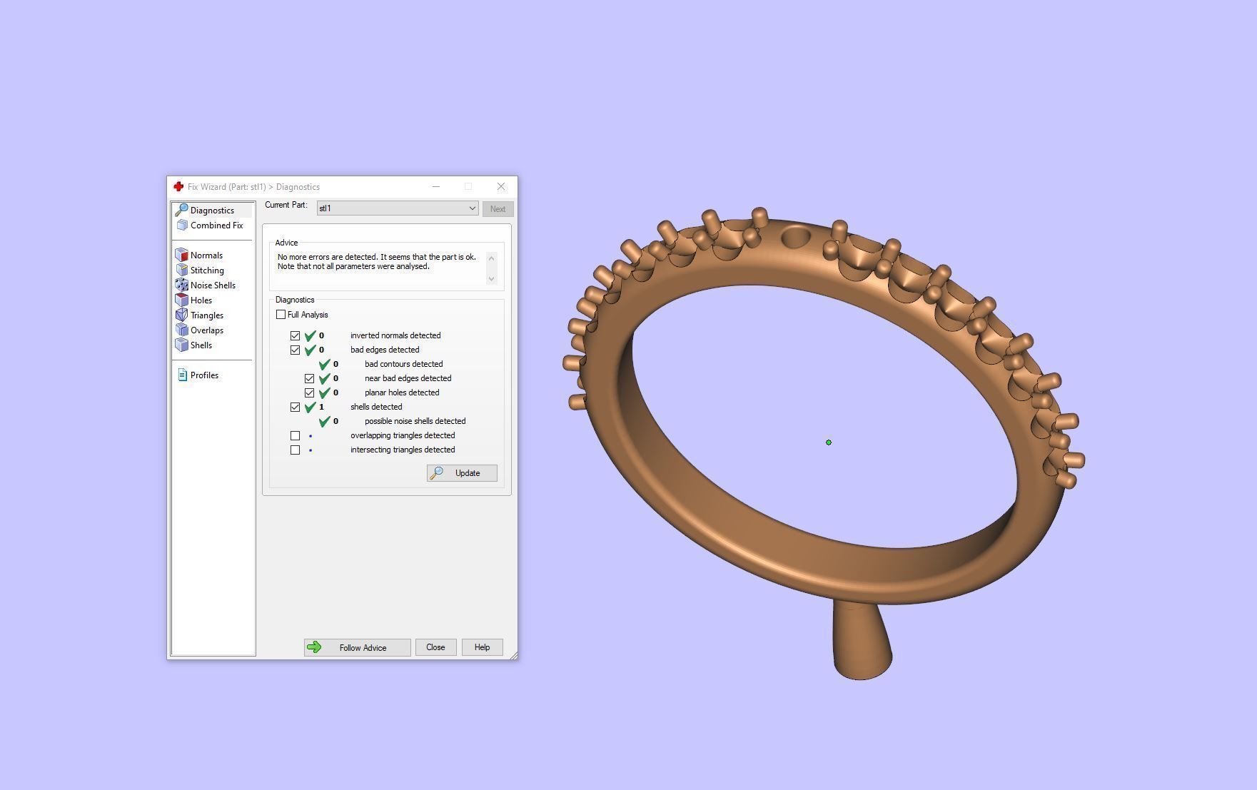 Gold N1011 3D print model_8